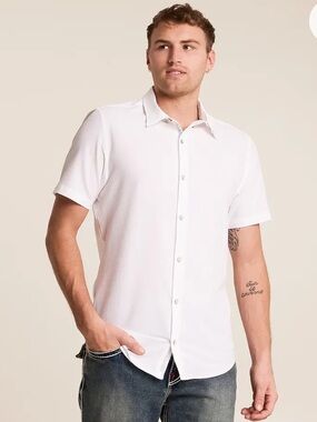 J.B Holt Textured Standard Performance Stretch Shirt